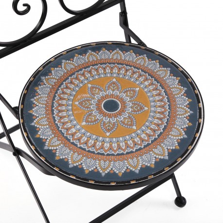 CRETA TABLE AND 2 CHAIRS SET