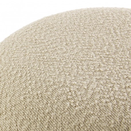 BEIGE LIRA STORAGE POUFFE