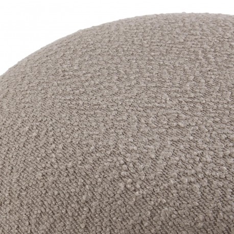 LIGHT BROWN LIRA STORAGE POUFFE