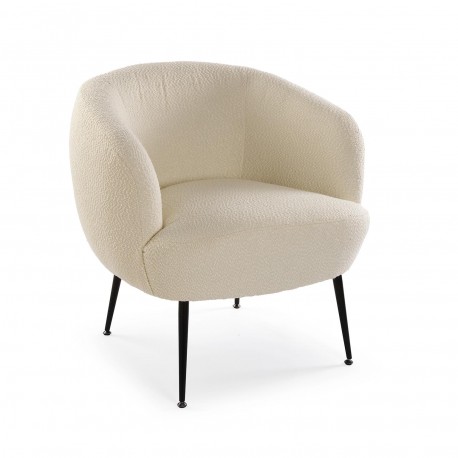 WHITE DONNY ARMCHAIR
