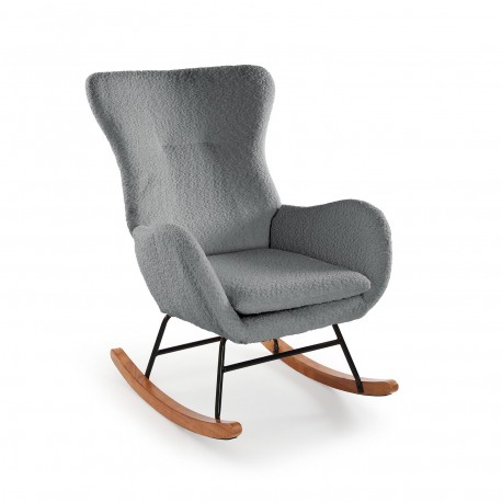 GREY KORA ROCKING CHAIR