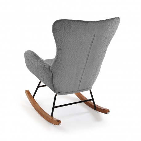 GREY KORA ROCKING CHAIR