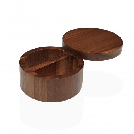 ACACIA ROUND SALT BOWL