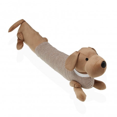 DOG DOORSTOP WITH STRIPED SHIRT
