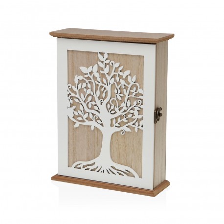 WHITE TREE OF LIFE KEY BOX