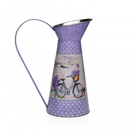 METAL JAR WITH LAVENDER