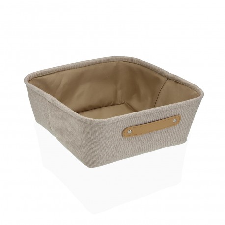 BEIGE SQUARE BASKET