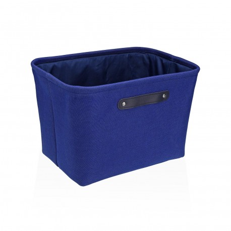 BLUE RECTANGULAR BASKET