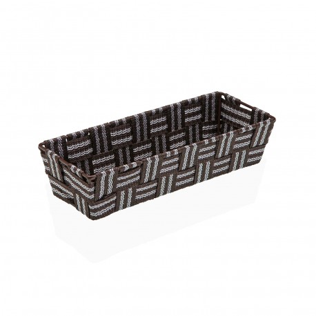 DARK BROWN ELONGATED BASKET