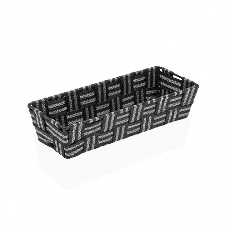 DARK GREY ELONGATED BASKET