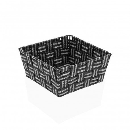 DARK GREY SQUARE BASKET
