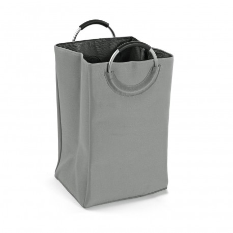 GREY LAUNDRY HAMPER WITH HANDLES