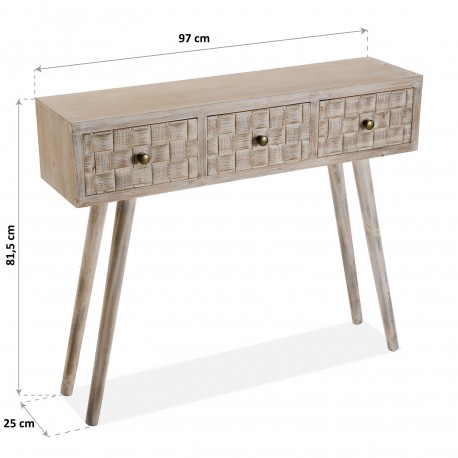 CONSOLE TABLE 3/D ANISH