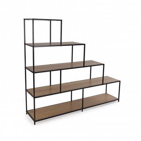 4-TIER STEPPED SHELF