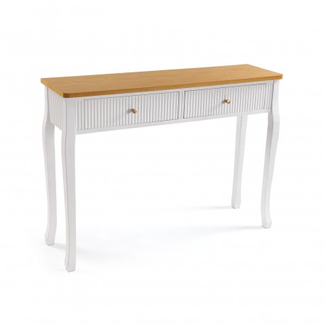 RAIBY 108CM TWO-DRAWER CONSOLE