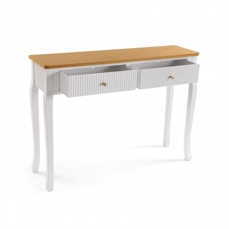 RAIBY 108CM TWO-DRAWER CONSOLE