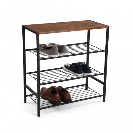 3-TIER SHOE RACK
