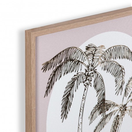 45 X 60 CANVAS PALM TREES 1
