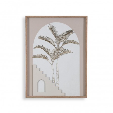45 X 60 CANVAS PALM TREES 2