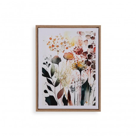 30 X 40 CANVAS WATERCOLOUR FLOWERS 1
