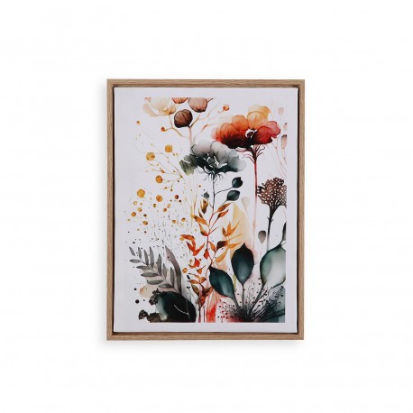 30 X 40 CANVAS WATERCOLOUR FLOWERS 2