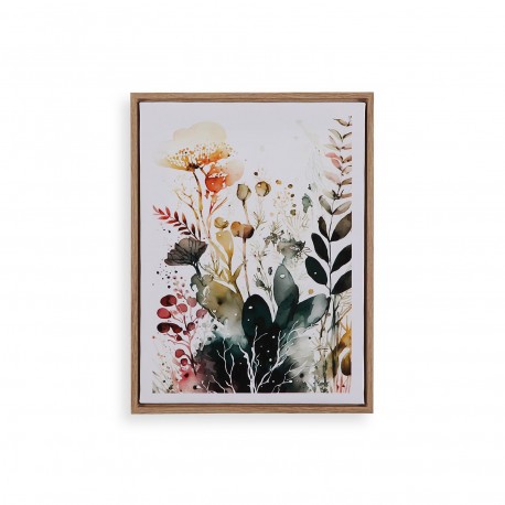 30 X 40 CANVAS WATERCOLOUR FLOWERS 3