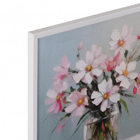 40 X 40 CANVAS FLOWER VASE