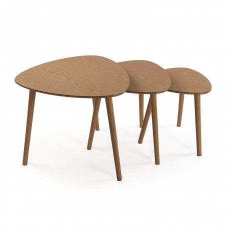 SET OF 3 SIDE TABLES