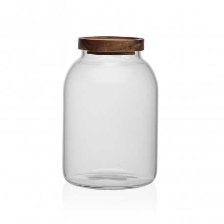 1800ML GLASS JAR WITH LID