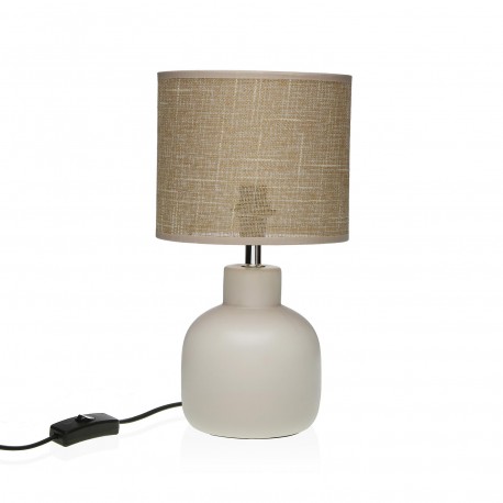 WHITE BUTTON LAMP