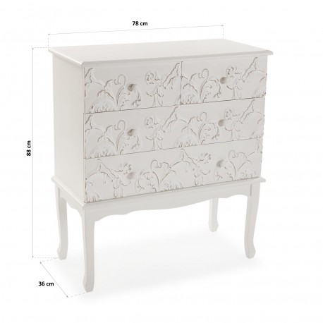 COMMODE 5 DRAWERS LINNET