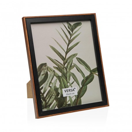 BLACK WOODEN PHOTO FRAME 20 X 25