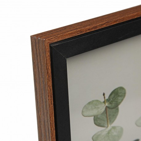 BLACK WOODEN PHOTO FRAME 20 X 25