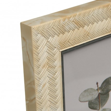 CREAM PHOTO FRAME WITH GREY EDGES 10 X 15