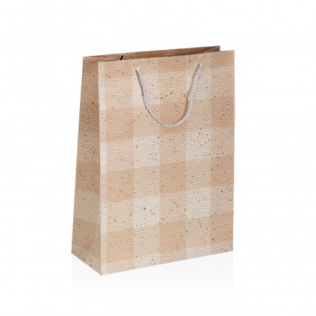 MEDIUM ASSORTED CHECKED BAG