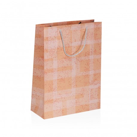 MEDIUM ASSORTED CHECKED BAG