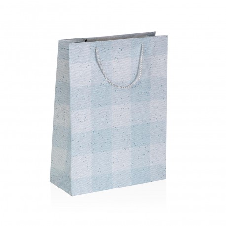 MEDIUM ASSORTED CHECKED BAG