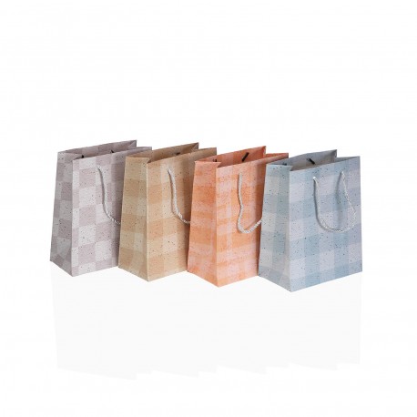 SMALL ASSORTED CHECKED BAG