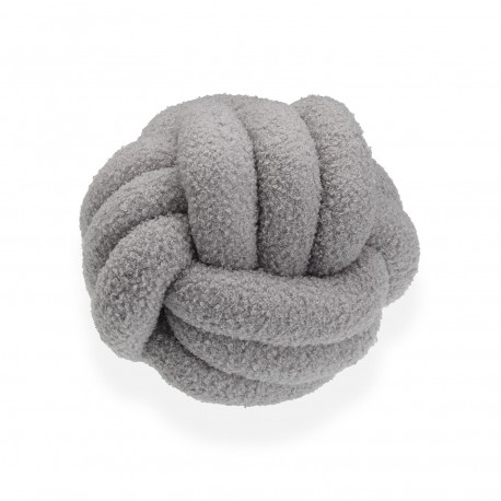 20CM PALE PINK KNOT CUSHION
