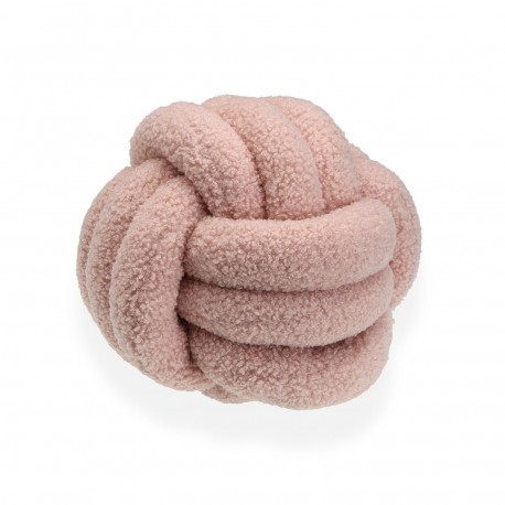 20CM PINK KNOT CUSHION