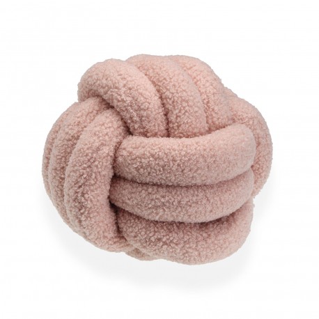 25CM PINK KNOT CUSHION
