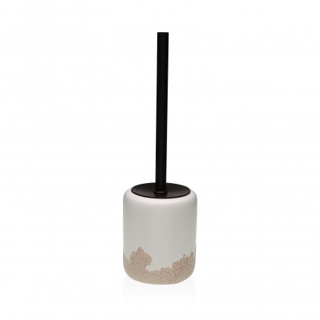 BEIGE DUO TOILET BRUSH HOLDER