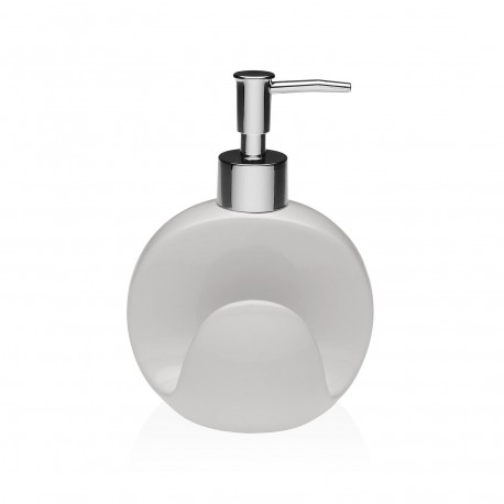 WHITE BONBON DISPENSER WITH STRAW