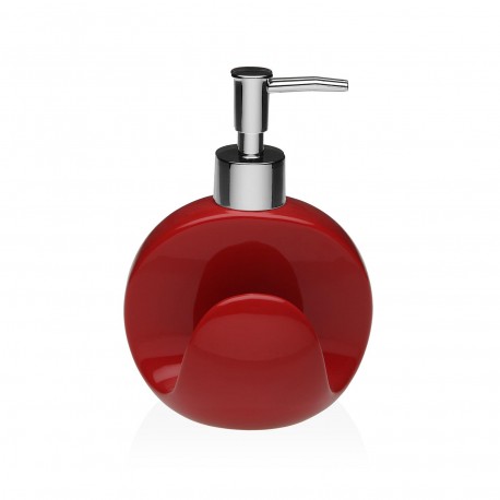 RED BONBON DISPENSER WITH STRAW
