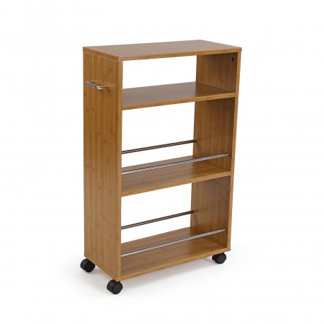 3-SHELF UNIT WITH WHEELS