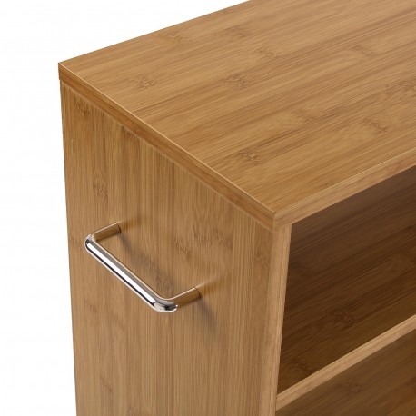 3-SHELF UNIT WITH WHEELS