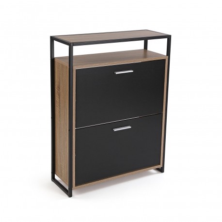 2-DRAWER SHOE CABINET