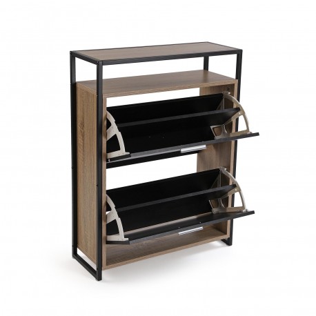 2-DRAWER SHOE CABINET