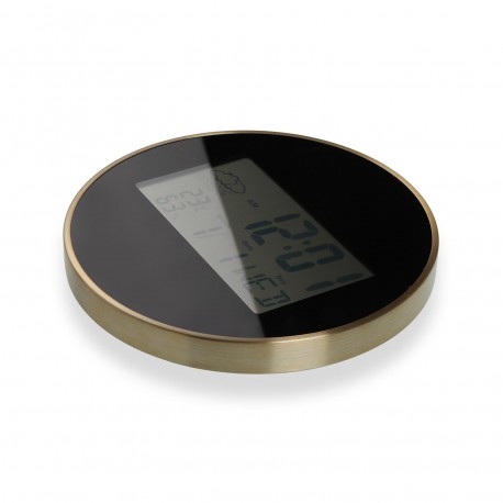 BLACK DIGITAL WALL CLOCK