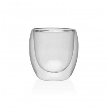 DOUBLE-WALLED GLASS TUMBLER